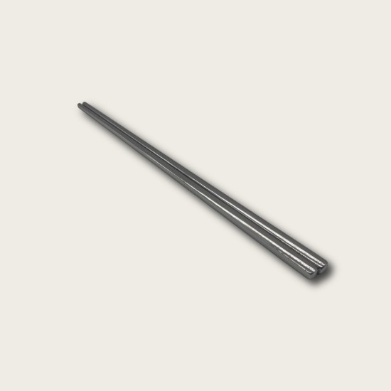 Silver Stainless Steel Chopsticks And Metal Tableware Silver Stainless Steel Chopsticks And Metal Tableware