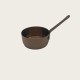 Stainless Steel Golden-Handled Dipping Dish Stainless Steel Golden-Handled Dipping Dish