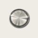 Silver Stainless Steel Round Snack Plate Silver Stainless Steel Round Snack Plate