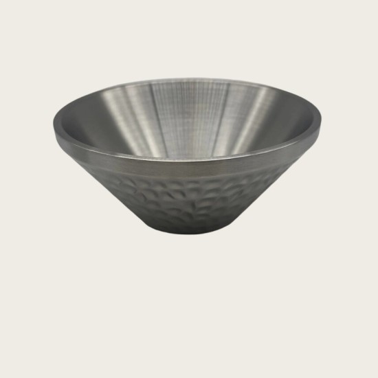 Silver Stainless Steel Ice Bowl Silver Stainless Steel Ice Bowl