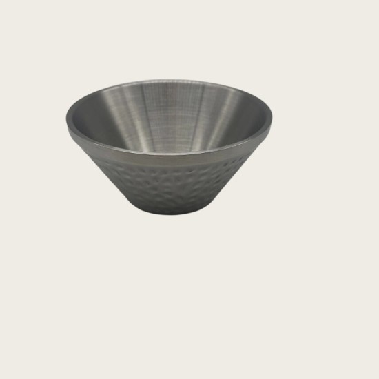 Silver Stainless Steel Ice Bowl Silver Stainless Steel Ice Bowl