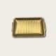 Golden Stainless Steel Rectangular Flat-Bottomed Tray Golden Stainless Steel Rectangular Flat-Bottomed Tray