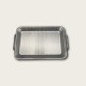 Silver Stainless Steel Rectangular Flat-Bottomed Tray Silver Stainless Steel Rectangular Flat-Bottomed Tray