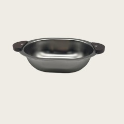 Silver Stainless Steel Teddy Bear Heat-Resistant Dinnerware Bowl