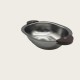 Silver Stainless Steel Teddy Bear Heat-Resistant Dinnerware Bowl Silver Stainless Steel Teddy Bear Heat-Resistant Dinnerware Bowl