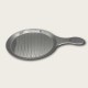 Silver Stainless Steel Handle For The Snack Plate Silver Stainless Steel Handle For The Snack Plate