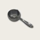 Silver Stainless Steel Drum-Shaped Oil Extraction Pan Silver Stainless Steel Drum-Shaped Oil Extraction Pan