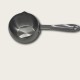 Silver Stainless Steel Drum-Shaped Oil Extraction Pan Silver Stainless Steel Drum-Shaped Oil Extraction Pan