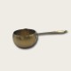 Golden Stainless Steel Drum-Shaped Oil Pan