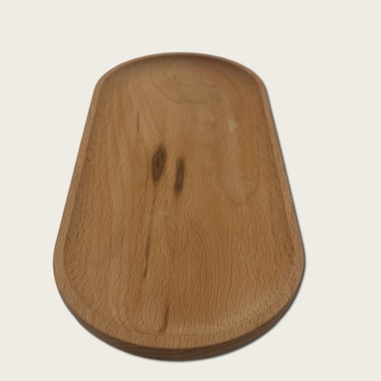 Large Oval Wooden Tray