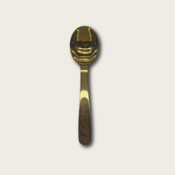 Golden Stainless Steel Long-Handled Multi-Purpose Spatula