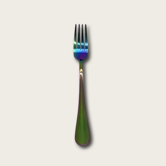 Colorful Stainless Steel 24-piece Western Dining Set