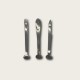 Silver Stainless Steel Dessert Knife (With Logo Printing Capability) Silver Stainless Steel Dessert Knife (With Logo Printing Capability)