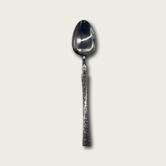 Silver Stainless Steel 24-Piece Tree-Patterned Handle Tableware Set Silver Stainless Steel 24-Piece Tree-Patterned Handle Tableware Set