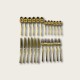 Gold Stainless Steel 24-Piece Tree-Pattern Handle Tableware Set Gold Stainless Steel 24-Piece Tree-Pattern Handle Tableware Set