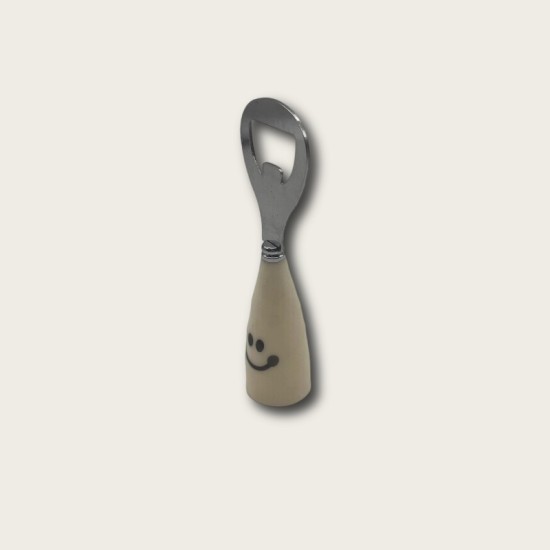 Stainless Steel Smiling Face Beer Bottle Opener