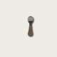 Stainless Steel Short Wooden-Handled Mini Spoon