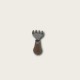 Stainless Steel Short Wooden-Handled Mini Fork Stainless Steel Short Wooden-Handled Mini Fork