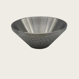 Silver Stainless Steel Ice Bowl