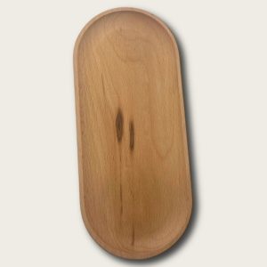Large Oval Wooden Tray