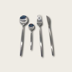 Silver Stainless Steel Tableware For Western Cuisine