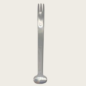 Silver Stainless Steel Dessert Fork (With Logo Printing Capability)