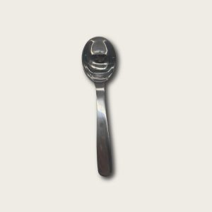 Silver Stainless Steel Long-Handled Multi-Purpose Spatula
